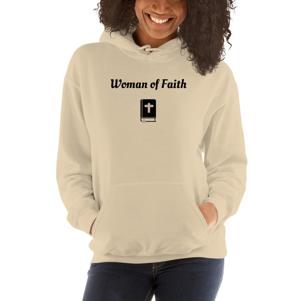 Woman of Faith Hoodie Rep For Jesus