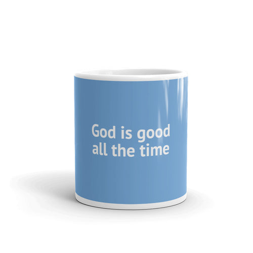 God Is Good Mug (Blue)