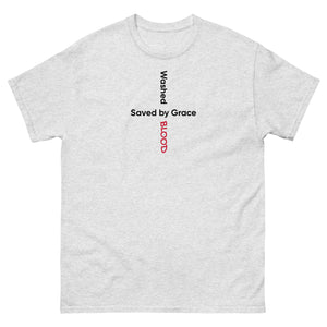 Saved By Grace Men's T-Shirt