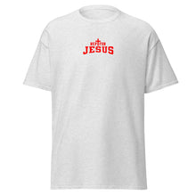 Load image into Gallery viewer, Rep For Jesus Men&#39;s T-Shirt (Red Logo)