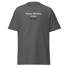 Load image into Gallery viewer, Jesus True Birthday Men&#39;s T-Shirt