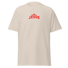 Load image into Gallery viewer, Rep For Jesus Men&#39;s T-Shirt (Red Logo)