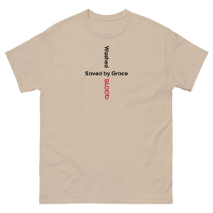 Saved By Grace Men's T-Shirt