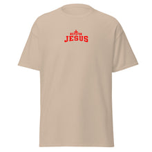 Load image into Gallery viewer, Rep For Jesus Men&#39;s T-Shirt (Red Logo)