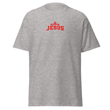 Load image into Gallery viewer, Rep For Jesus Men&#39;s T-Shirt (Red Logo)