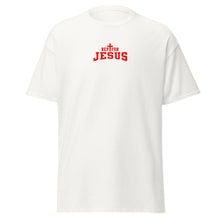 Load image into Gallery viewer, Rep For Jesus Men&#39;s T-Shirt (Red Logo)