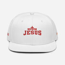 Load image into Gallery viewer, Rep For Jesus Logo Design Snapback