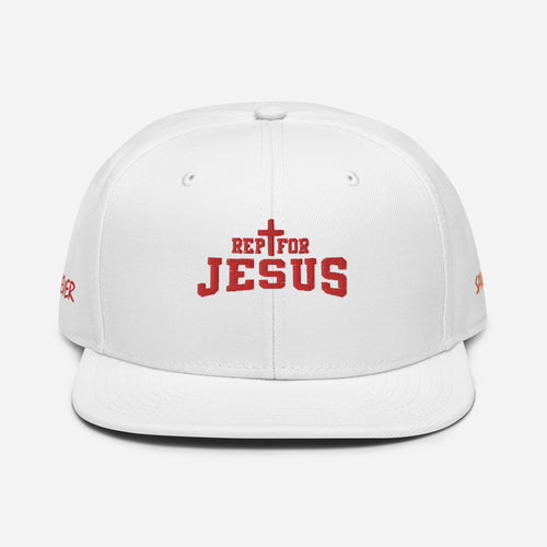 Rep For Jesus Logo Design Snapback