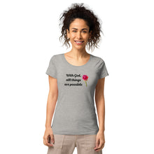 Load image into Gallery viewer, With God Women&#39;s T-Shirt