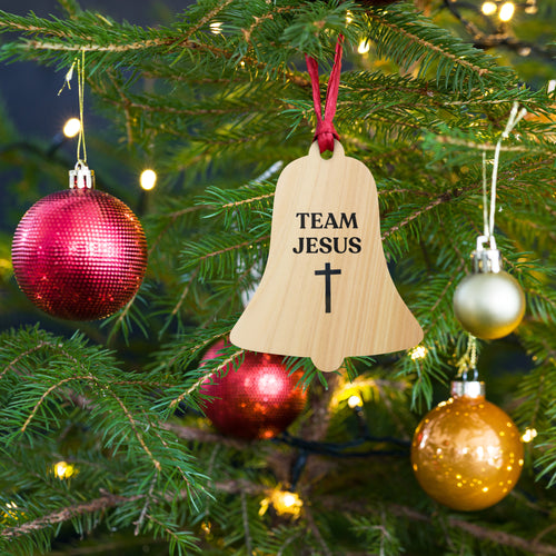 Team Jesus Christmas Ornament