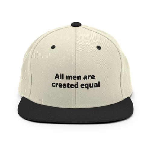 Created Equal Snapback Hat