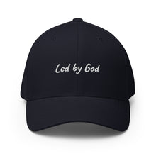 Load image into Gallery viewer, Led by God Structured Twill Cap