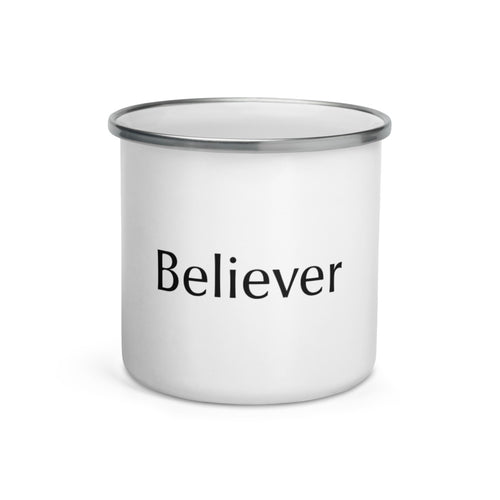 Believer Enamel Mug