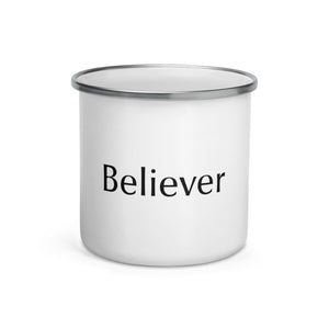 Believer Enamel Mug
