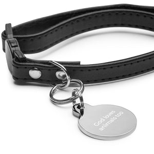 Animals Too Engraved Pet ID Tag