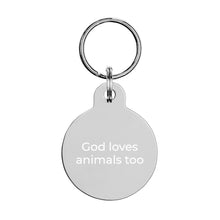 Load image into Gallery viewer, Animals Too Engraved Pet ID Tag