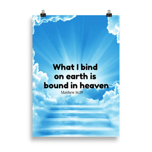 Bound in Heaven Poster