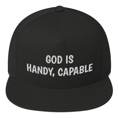 Handy, Capable Flat Bill Cap