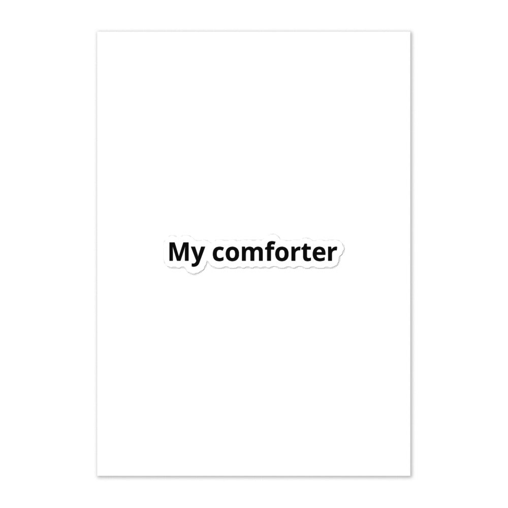 My Comforter Sticker sheet
