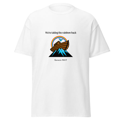 Rainbow Back Men's T-Shirt