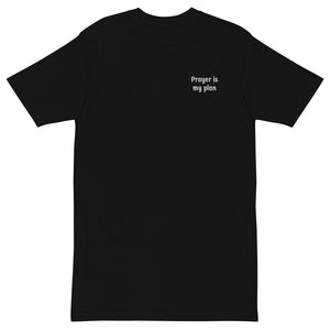 My Plan Men’s Premium Heavyweight T-Shirt (Embroidered)