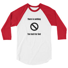 Load image into Gallery viewer, There is Nothing Baseball T-Shirt