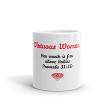 Load image into Gallery viewer, Virtuous Woman Mug (White)