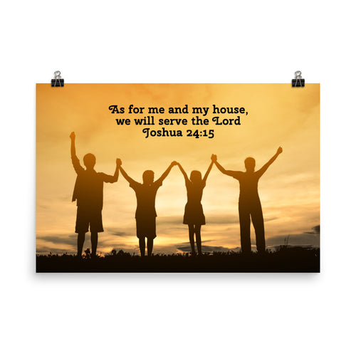 Serve The Lord Poster