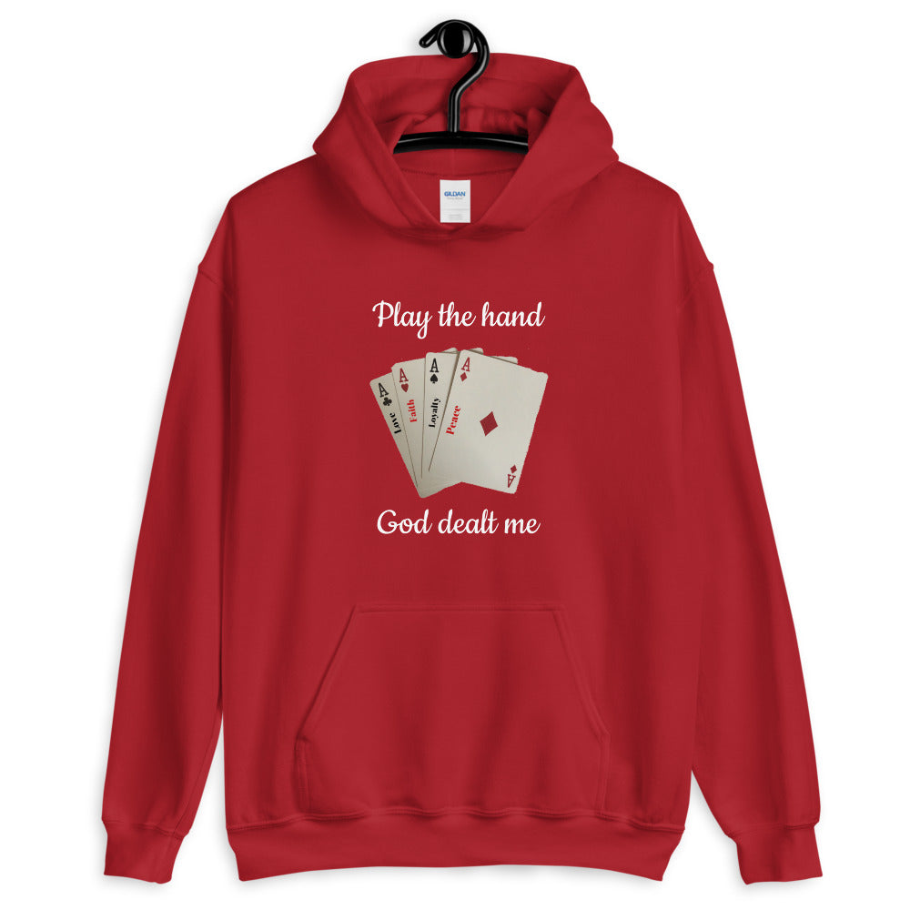 Play The Hand Hoodie (Red)