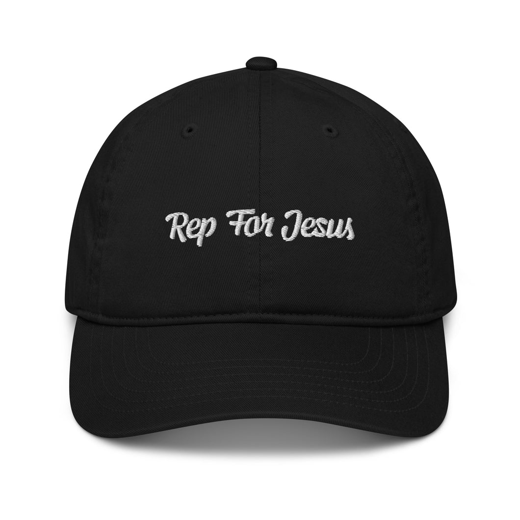Rep For Jesus Organic Dad Hat