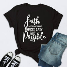 Load image into Gallery viewer, Faith Possible Women’s T-Shirt