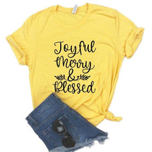 Load image into Gallery viewer, Merry &amp; Blessed Women’s T-Shirt