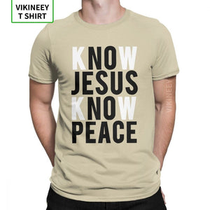 Know Jesus Men’s T-Shirt