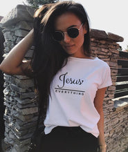 Load image into Gallery viewer, Jesus Over Everything 2 Women&#39;s T-Shirt