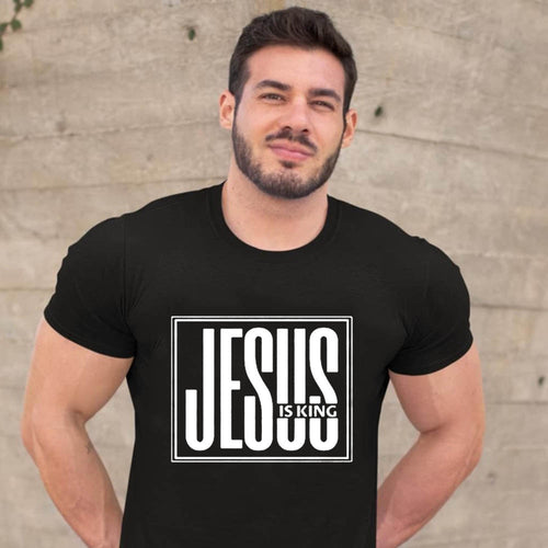 Jesus Is King 3 Men’s T-Shirt