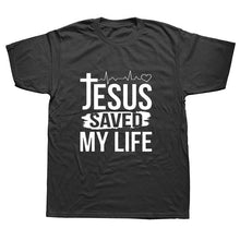 Load image into Gallery viewer, Jesus Saved My Life Men&#39;s T-Shirt