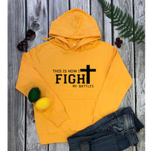 Load image into Gallery viewer, How I Fight Women&#39;s Hoodie