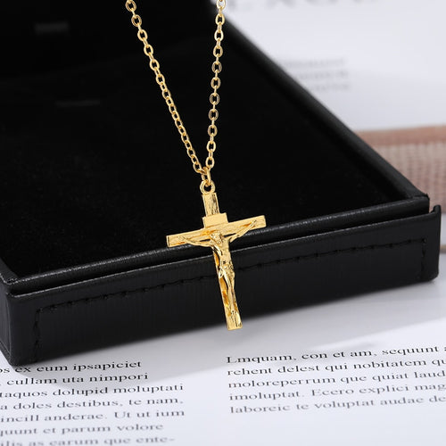 Jesus Cross 5 Necklace