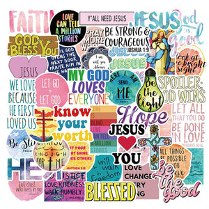 Christian Saying Stickers