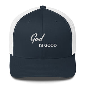 God Is Good Trucker Hat