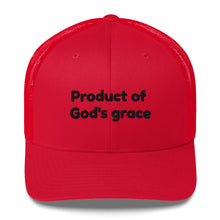 Load image into Gallery viewer, God&#39;s Grace Trucker Hat