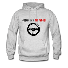 Load image into Gallery viewer, Has The Wheel Men&#39;s Hoodie - ash 