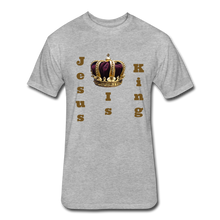 Load image into Gallery viewer, Jesus Is King T-Shirt - heather gray