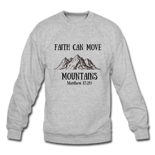 Load image into Gallery viewer, Move Mountain Men&#39;s Sweatshirt - heather gray