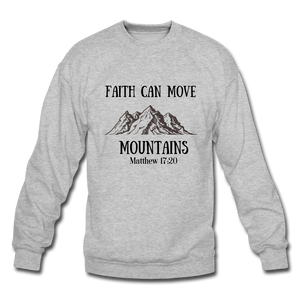 Move Mountain Men's Sweatshirt - heather gray