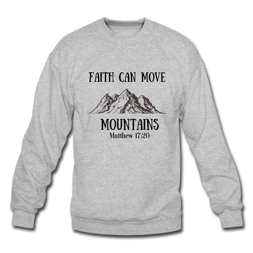 Move Mountain Men's Sweatshirt - heather gray