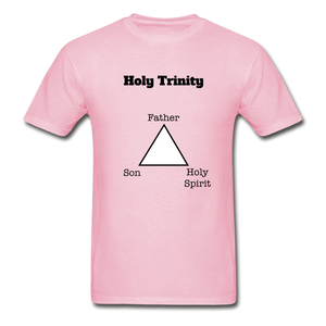 Holy Trinity Men's T-Shirt - light pink