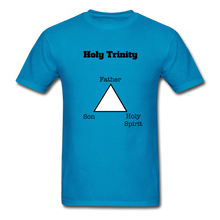 Load image into Gallery viewer, Holy Trinity Men&#39;s T-Shirt - turquoise