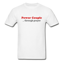 Load image into Gallery viewer, Power Couple Men&#39;s T-Shirt - white