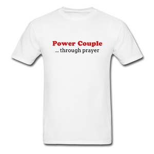 Power Couple Men's T-Shirt - white